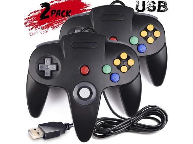 lot 10 classic wired usb game controller gamepad for nintendo nes pc windows mac